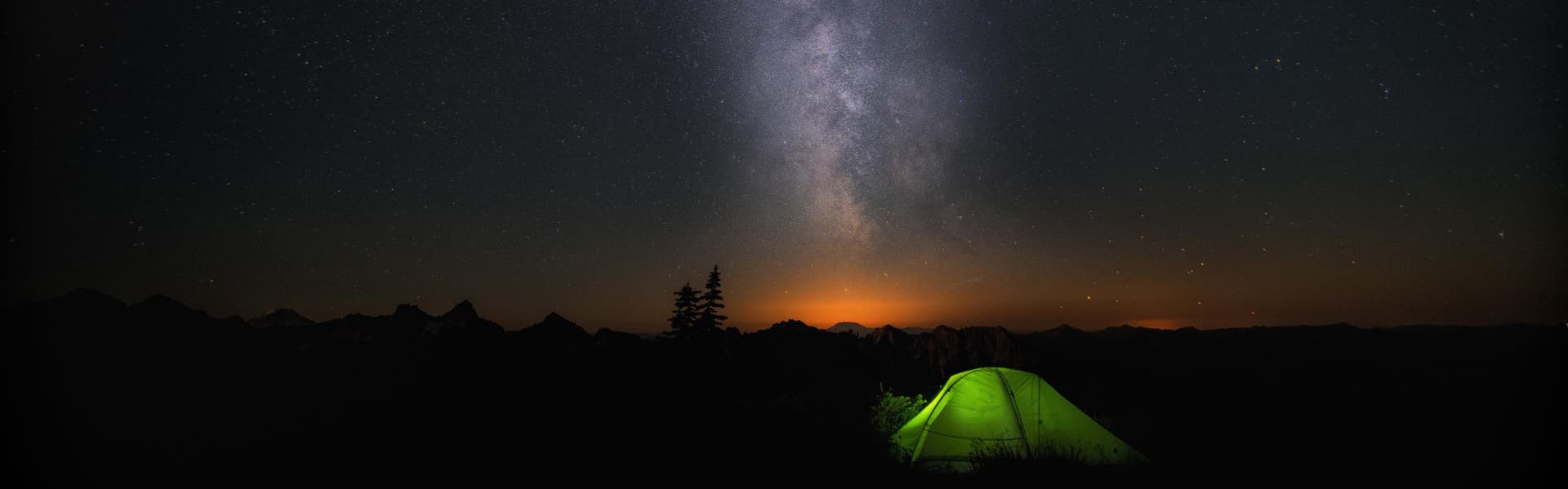 Sunrise, hiking and new starry evening