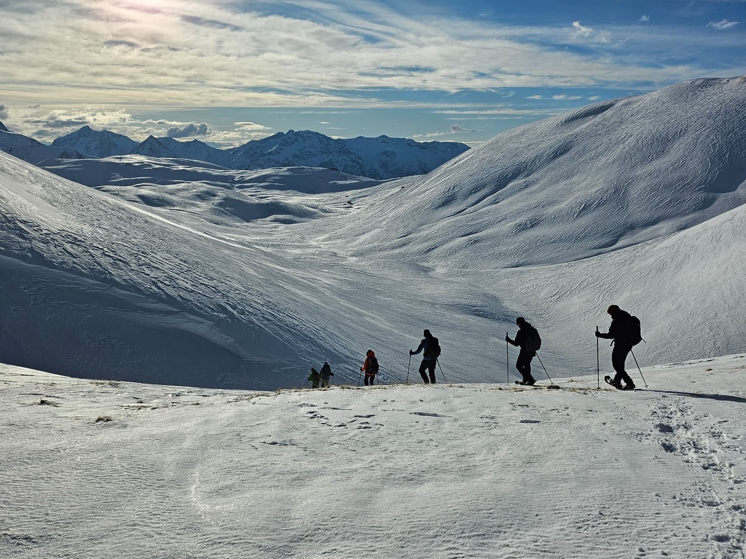 Departure of the expedition from Valloire